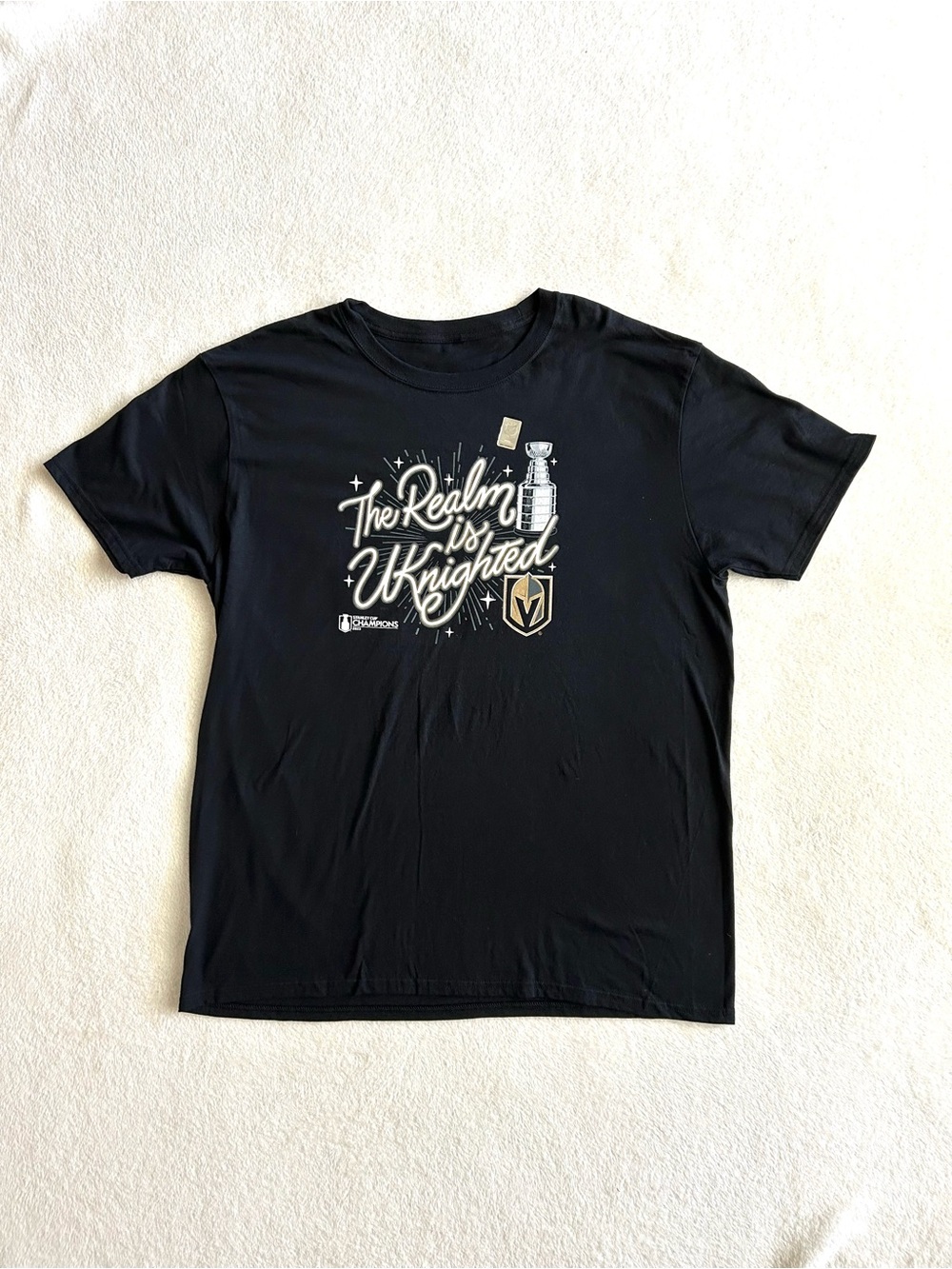 Vegas Golden Knights NHL 2023 Stanley Cup Champion T-Shirt Size XL